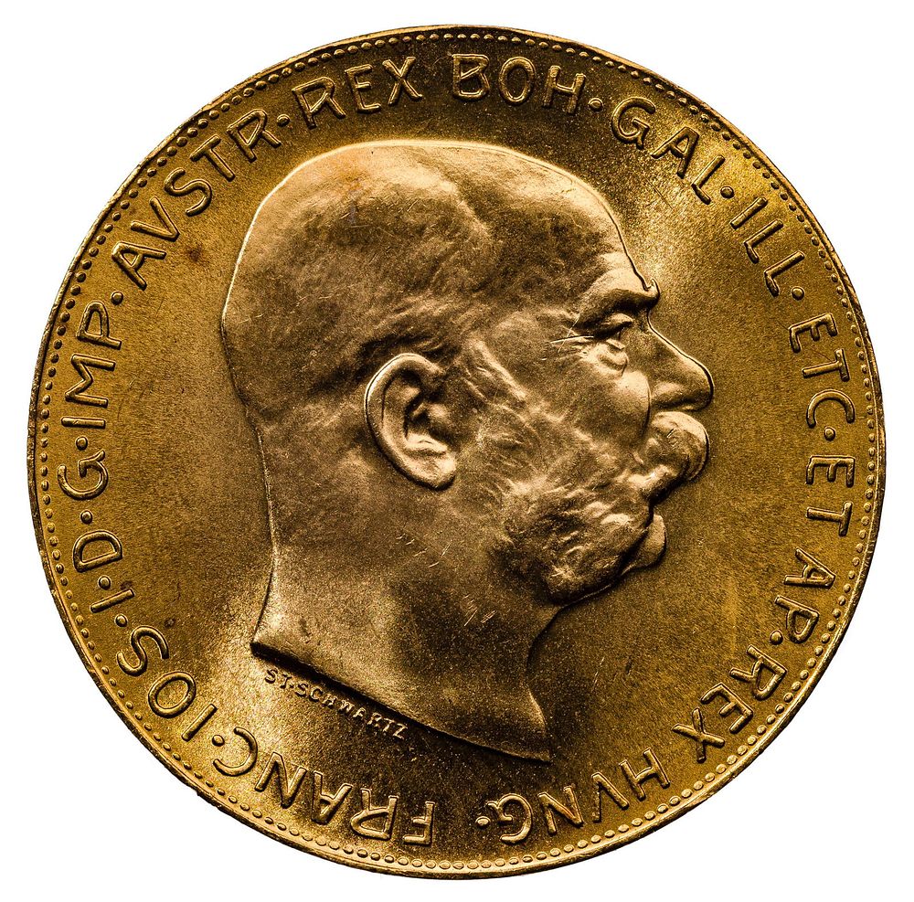 Lot 177: Austria: 1915 100-Corona Gold Coin