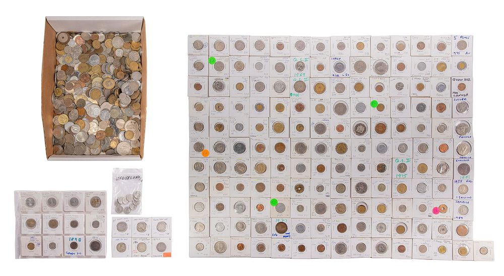 Lot 180: World: Coin Assortment