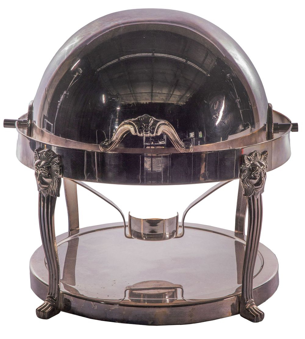 Lot 214: Silverplate Banquet Chafing Dish Collection