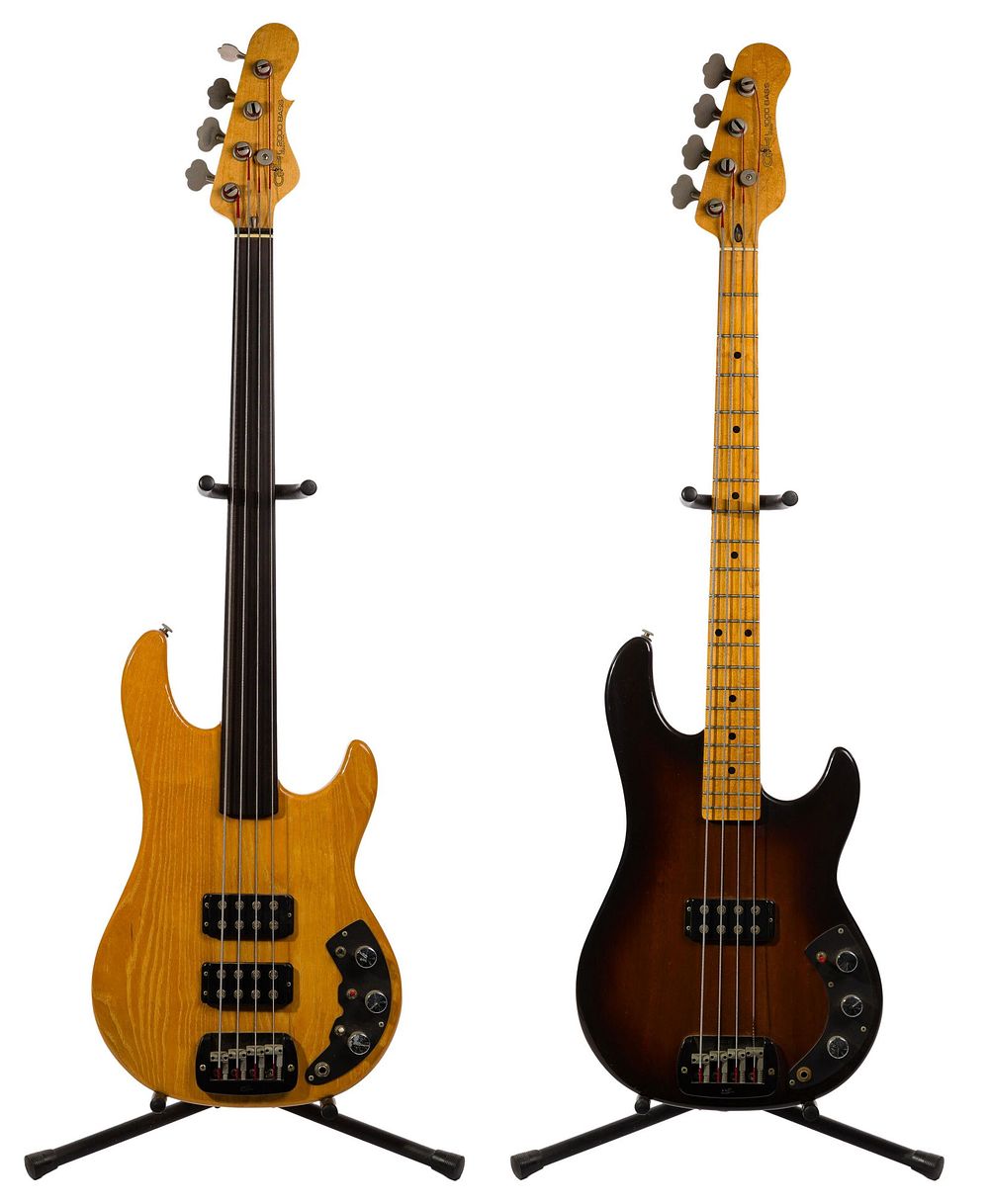 Lot 240: G&L Electric Bass Guitars