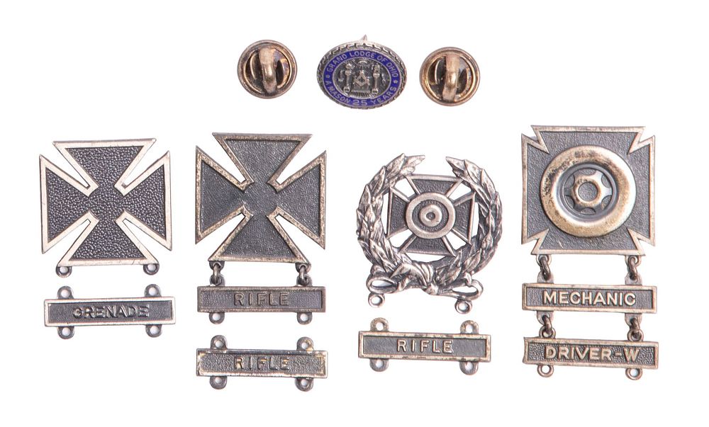 Lot 242: World War II Ephemera and Post War Medal Assortment
