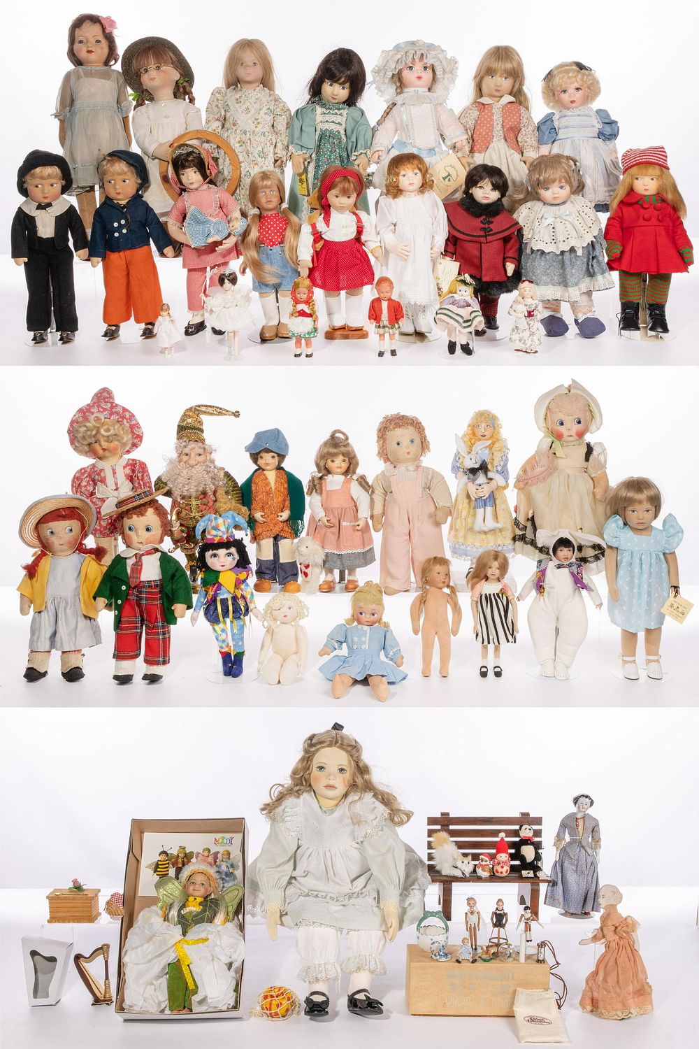 Lot 243: Doll and Accessory Assortment