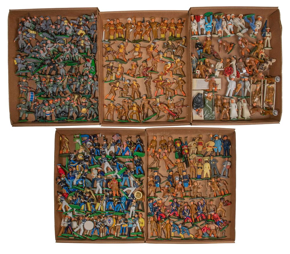 Lot 250: Model Toy Soldier Assortment