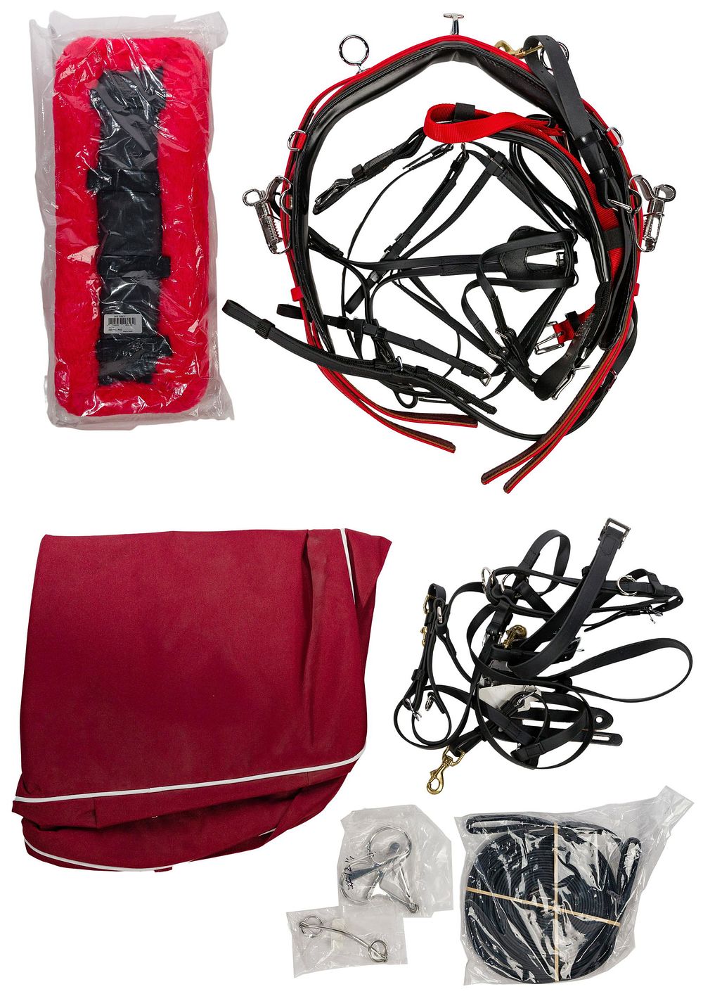 Lot 269: Zinger 'Red Beta' Horse Harness