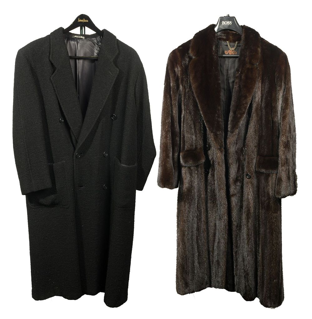 Lot 289: Mink Full Length Men's Fur Coat