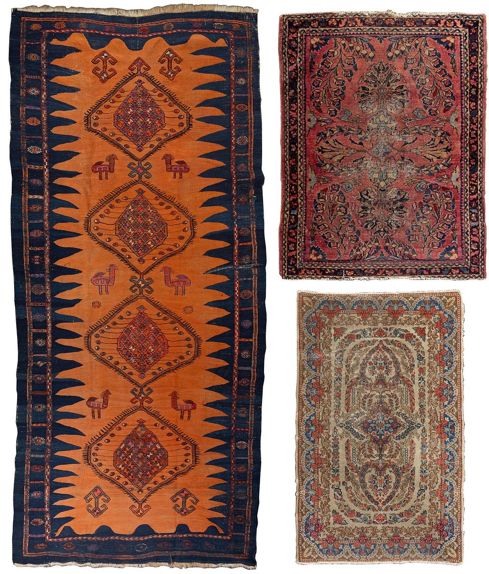 Lot 349: Persian Style Wool Rug Assortment