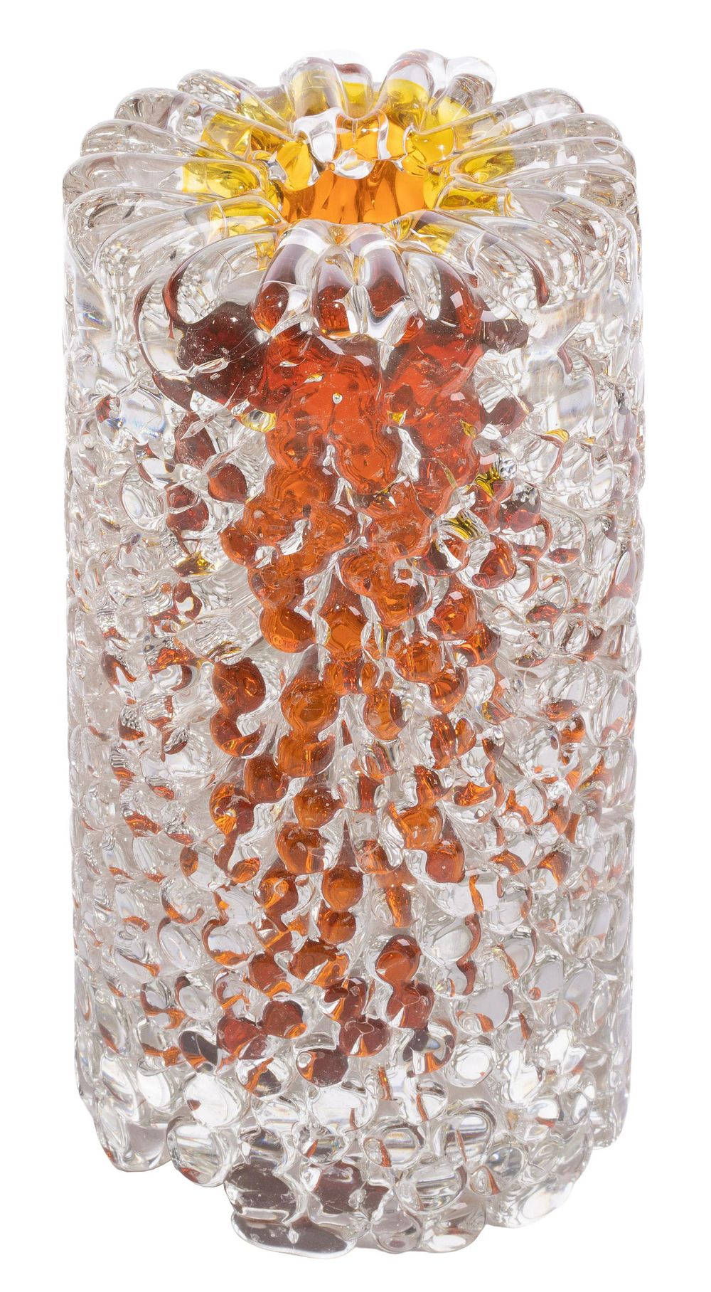 Lot 389: Ed Branson (American, b.1957) Art Glass Vase