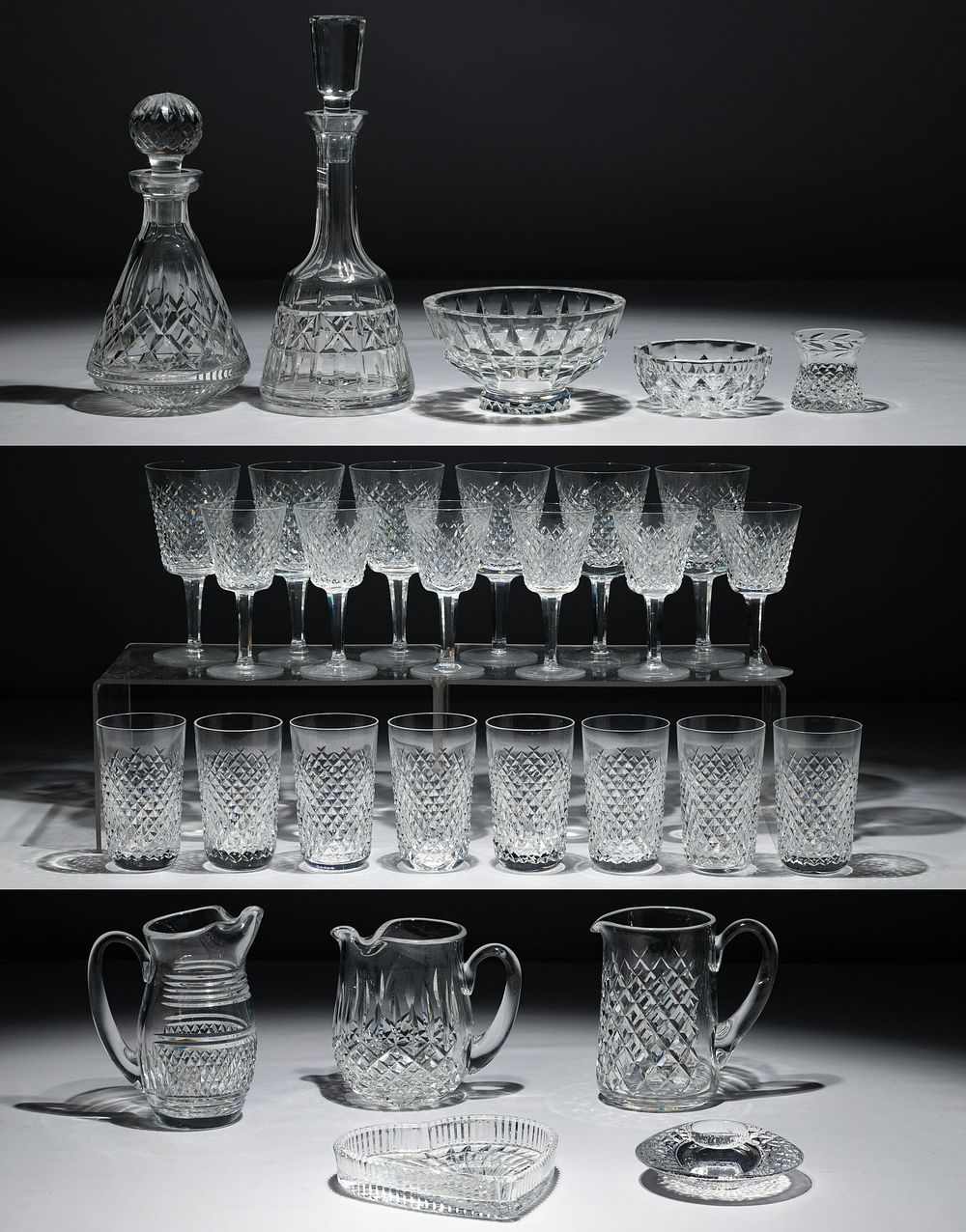 Lot 405: Waterford Crystal Assortment