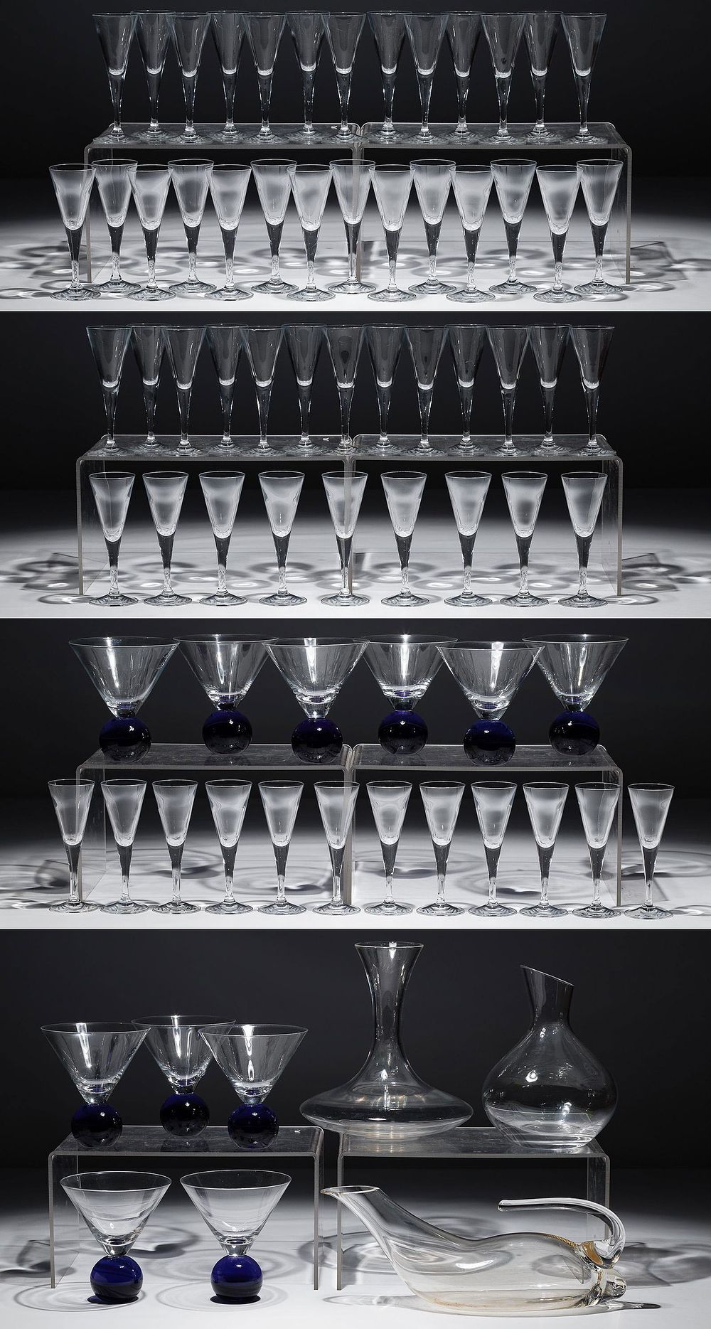 Lot 409: Stemware and Decanter Assortment