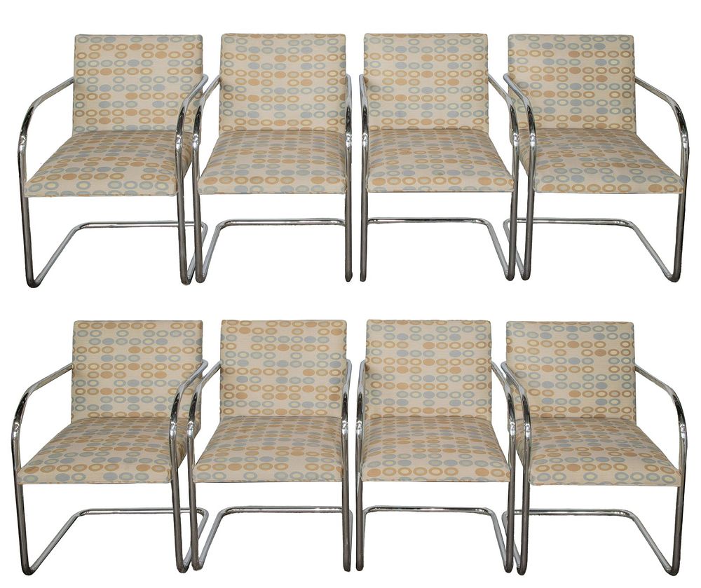 Lot 411: Mies Van Der Rohe for Knoll 'BRNO' Armchairs