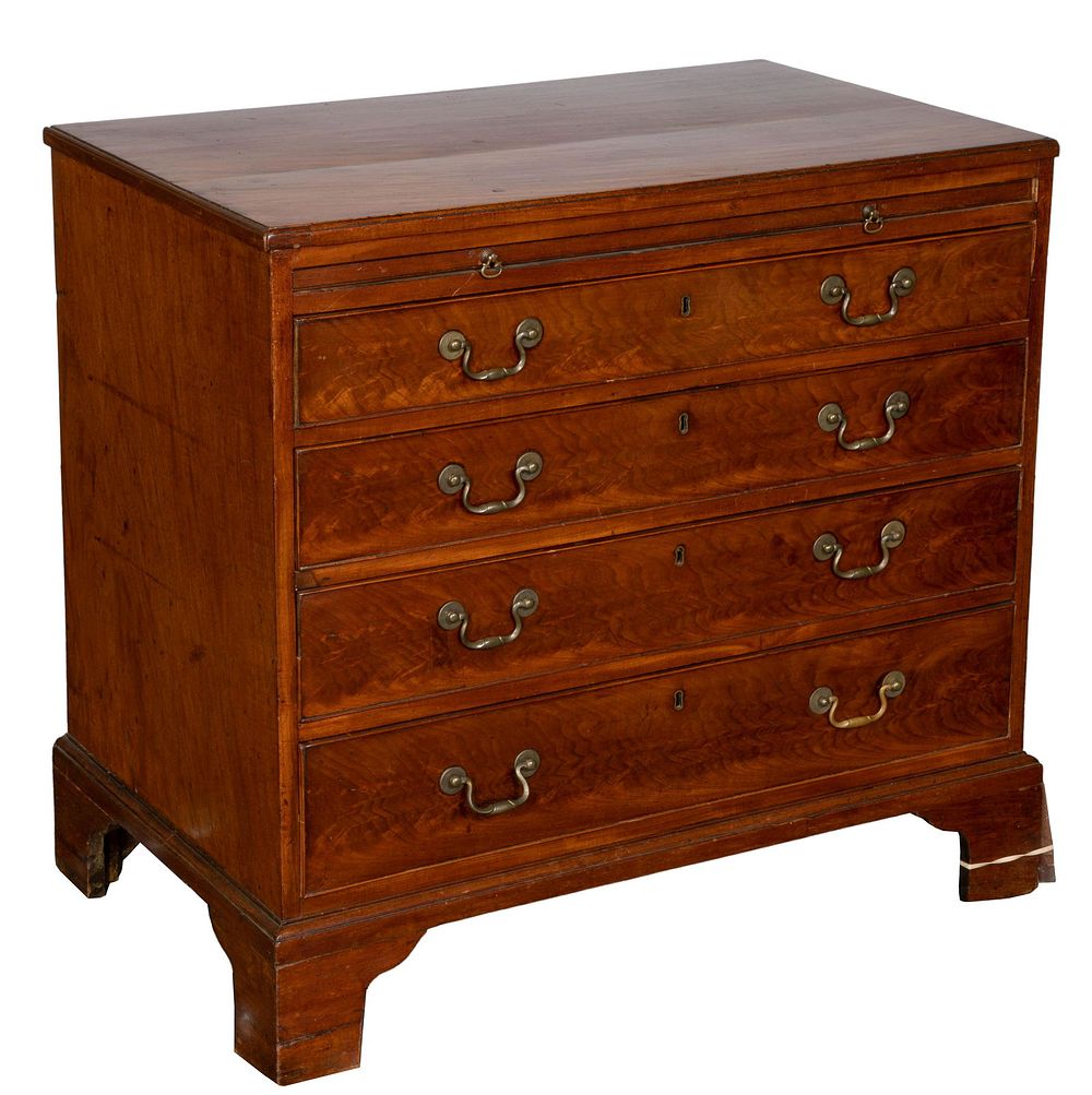 Lot 424: English Mahogany Chest of Drawers
