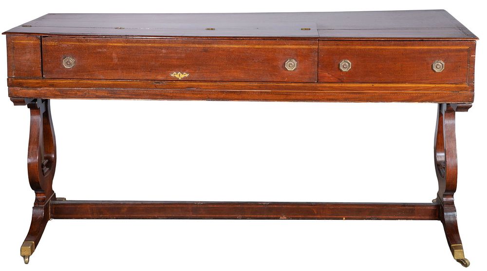 Lot 425: English Regency Writing Desk
