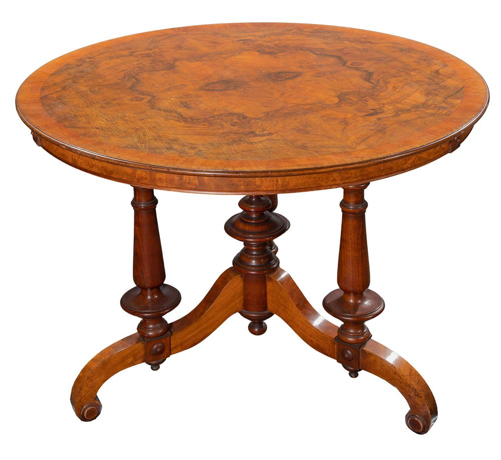 Lot 426: Victorian Style Round Center Table