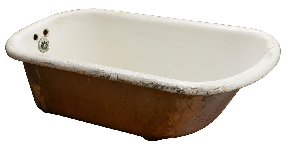 Lot 444: Cast Iron Bathtub