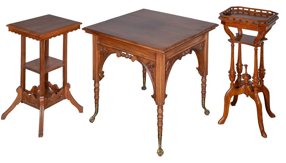 Lot 449: Table and Stand Assortment