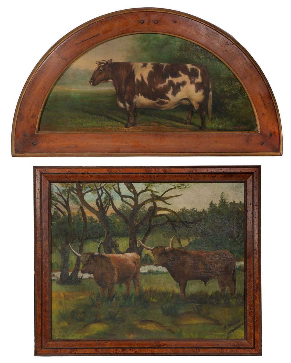 Lot 155: Trevor James (American, 20th Century) Oil on Board