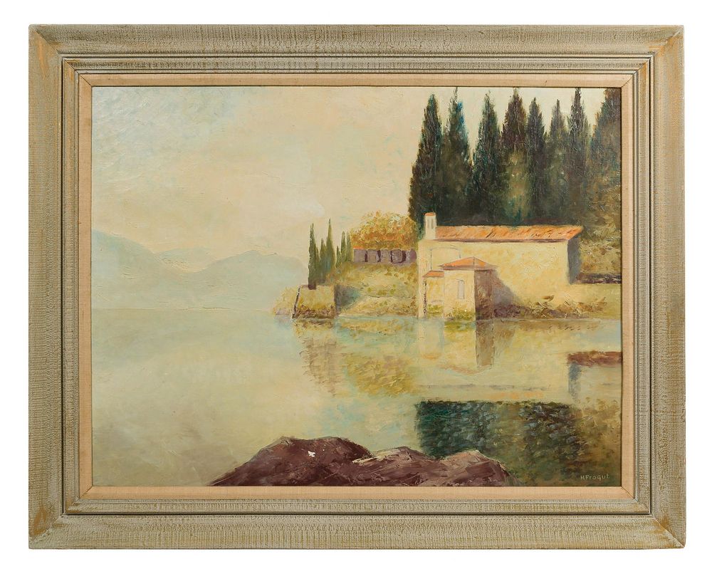 Lot 157: H. Frogut (American, 20th Century) Oil on Canvas