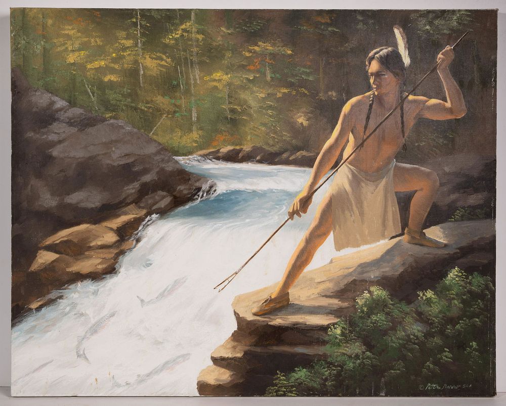 Lot 163: Peter Darro (American, 1917-1997) Oil on Canvas