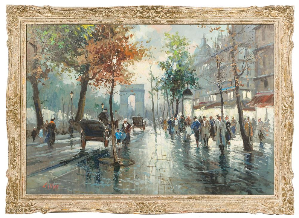 Lot 171: Unknown Artist (American, 20th century) Oil on Canvas