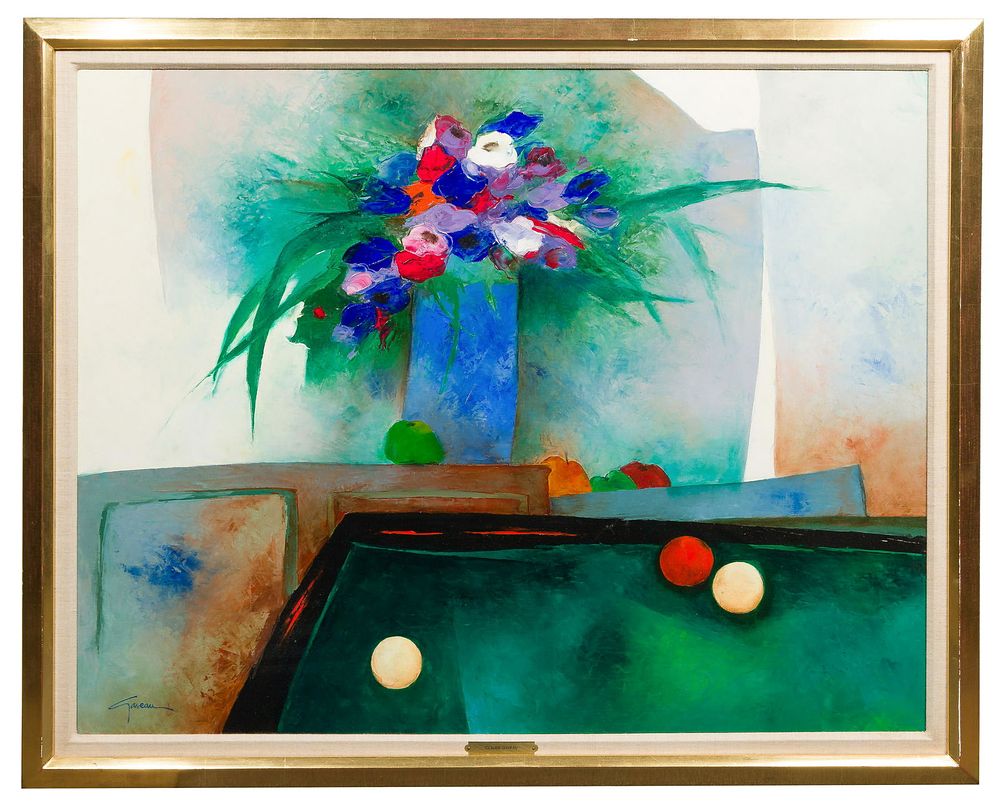 Lot 175: Claude Gaveau (French, b.1940) Oil on Canvas