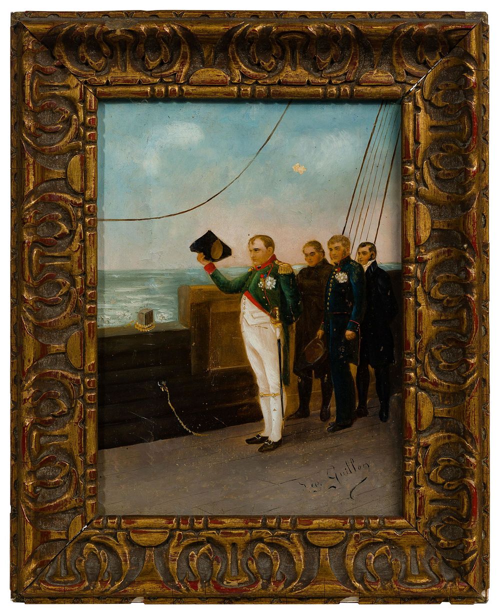 Lot 176: Eugene Antoine Guillon (French, 1834-1869) Oil on Canvas