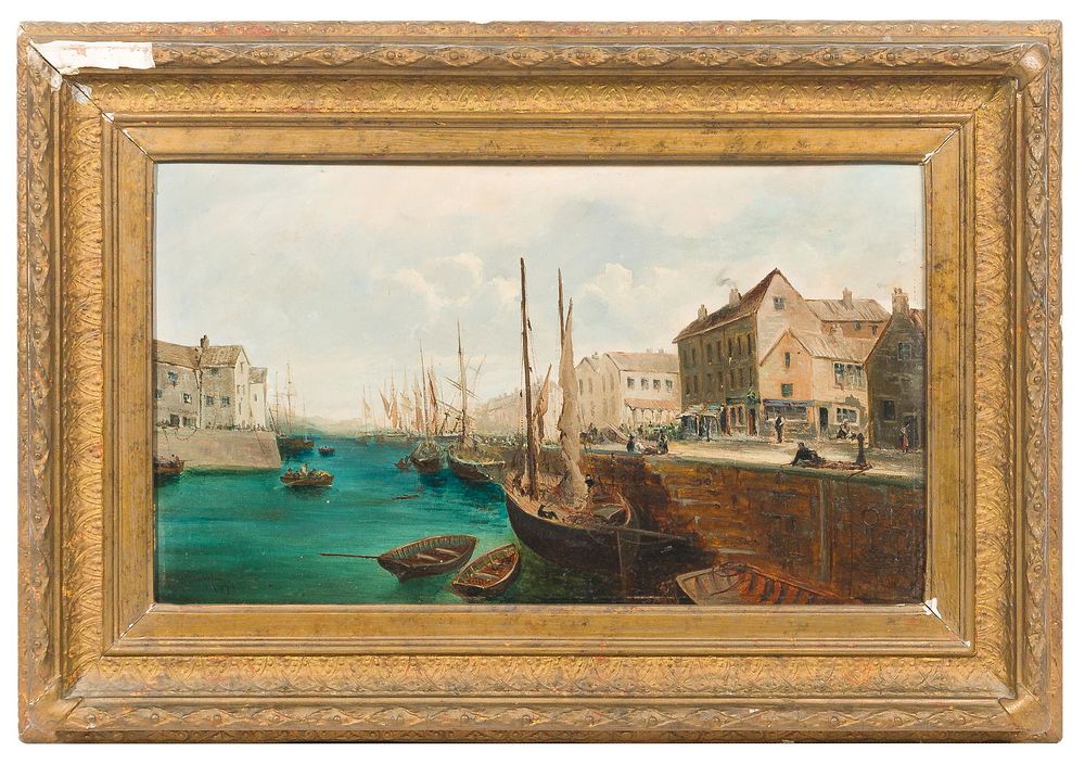 Lot 194: W. Maude (British School, 19th Century) Oil on Panel