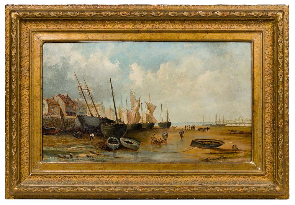 Lot 195: W. Maude (British School, 19th Century) Oil on Panel