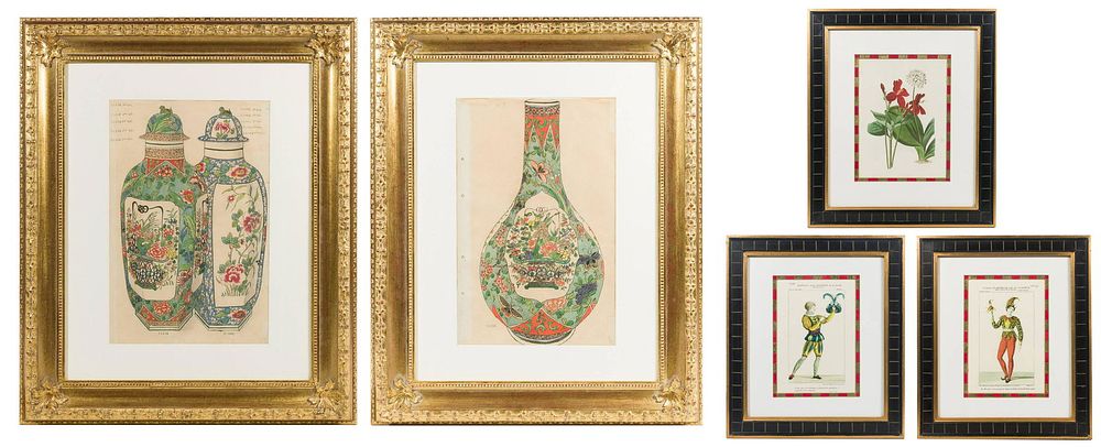 Lot 205: French Print Assortment