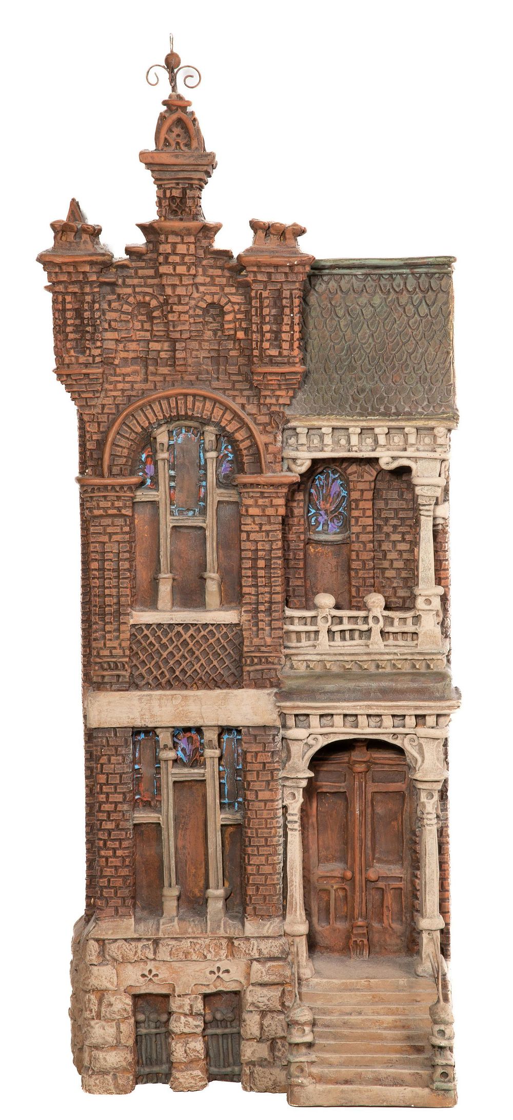 Lot 224: Alice 'Zani' Jacobsen (American, 1928-1993) Plaster Relief Sculpture
