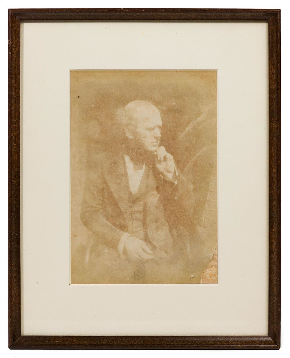 Lot 248: David Octavus Hill and Robert Adamson (Scottish, Active 1843-1848) Portrait Calotype