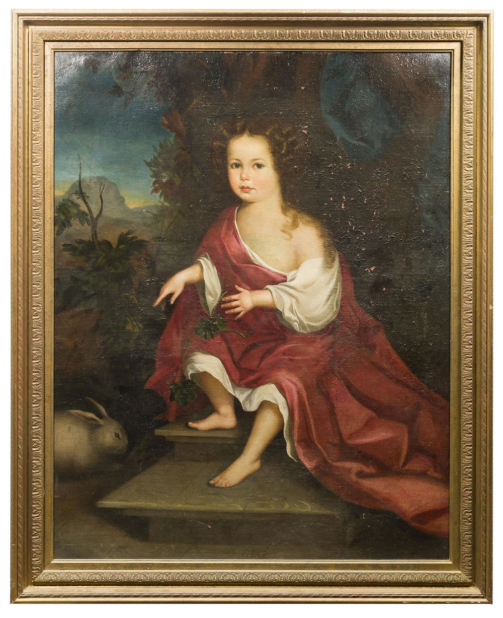 Lot 259: Unknown Artist (Continental School, 19th Century) Oil on Canvas