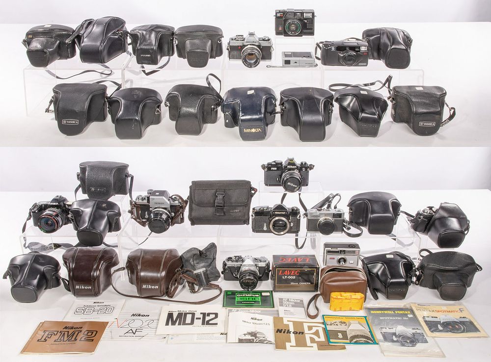 Lot 327: Camera and Lens Assortment