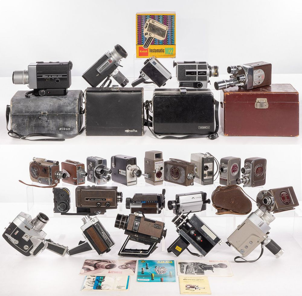 Lot 333: Movie Camera Assortment