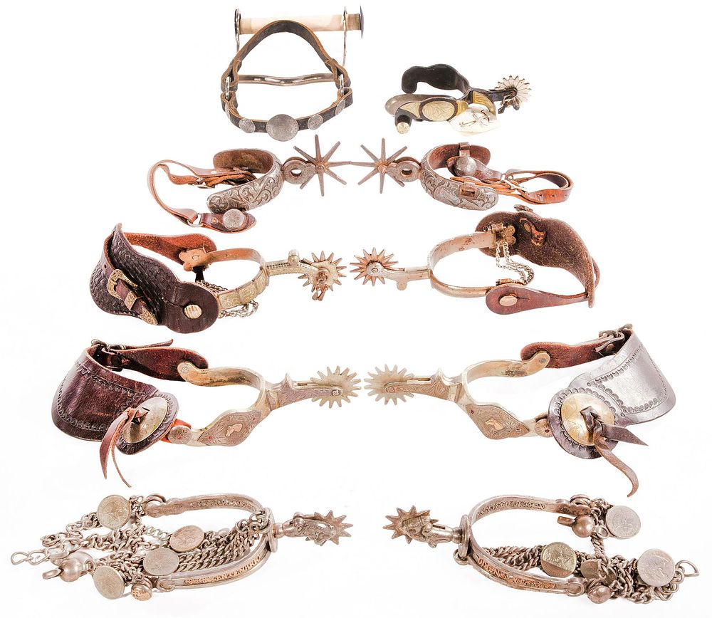 Lot 374: Horse Spur Collection