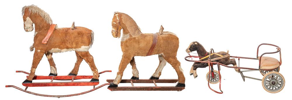 Lot 376: Plush Hair Horse Assortment