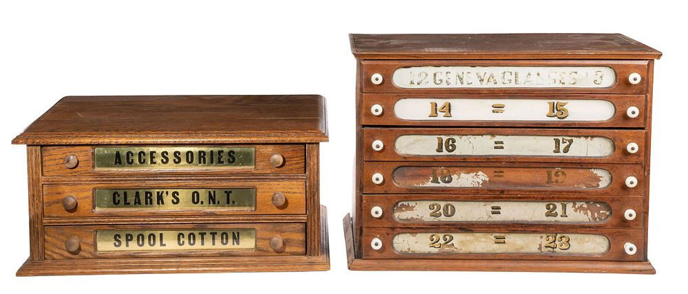 Lot 383: Counter-Top Storage Cabinets