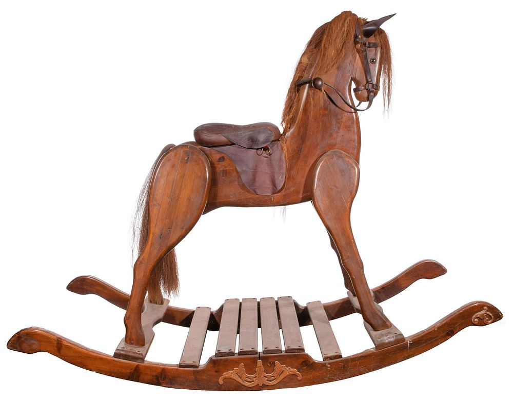 Lot 394: Life Size Rocking Horse