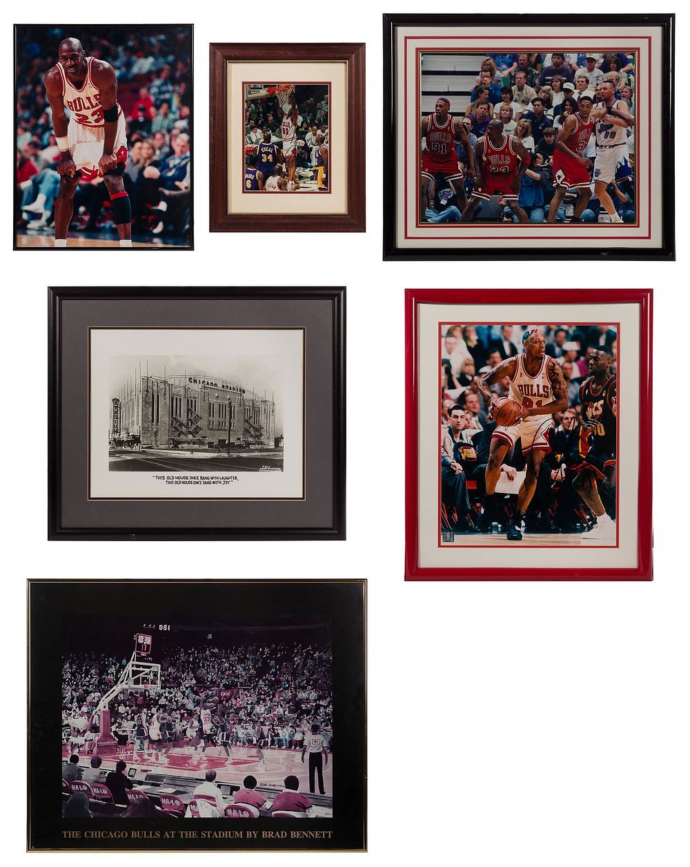 Lot 420: Chicago Bulls Autograph and Image Assortment