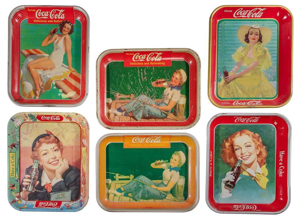 Lot 424: Coca-Cola Tray Assortment