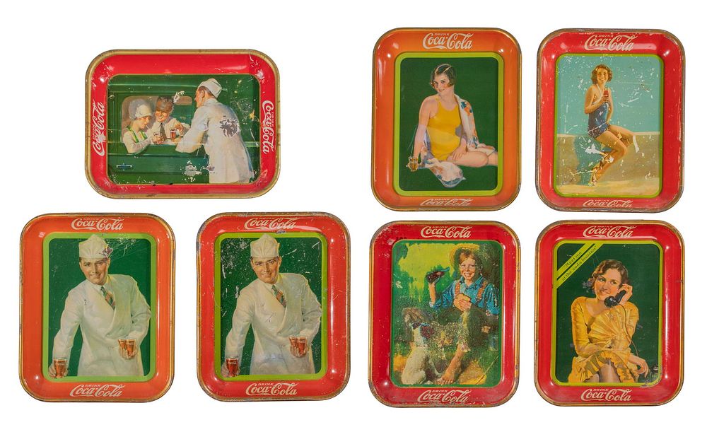 Lot 425: Coca-Cola Tray Assortment
