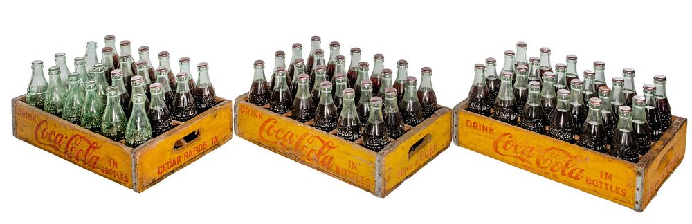Lot 426: Coca-Cola Embossed Bottle Assortment