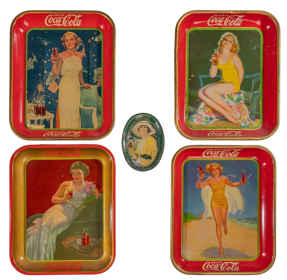 Lot 429: Coca-Cola Tray Assortment