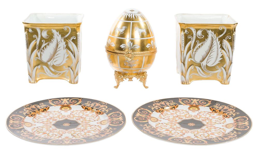 Lot 478: Tiffany & Co. / Limoges Porcelain Assortment