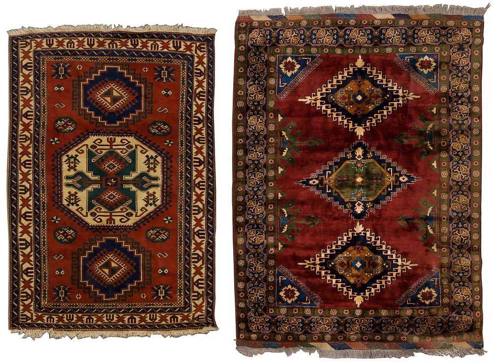 Lot 490: Persian Wool Rugs