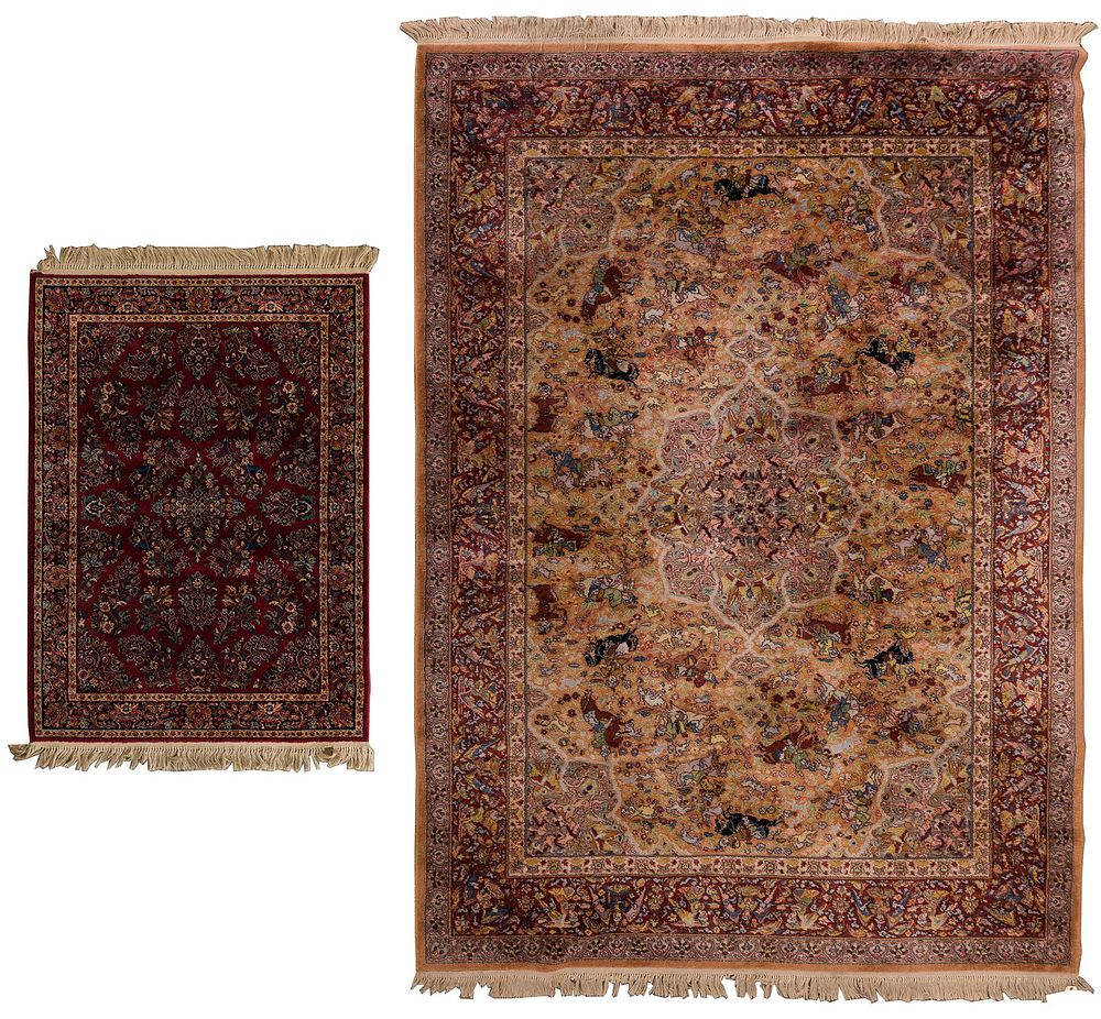 Lot 509: Persian Wool Rugs
