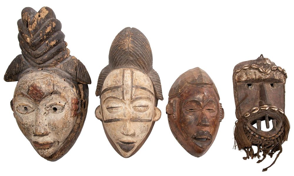 Lot 518: African Mask Assortment