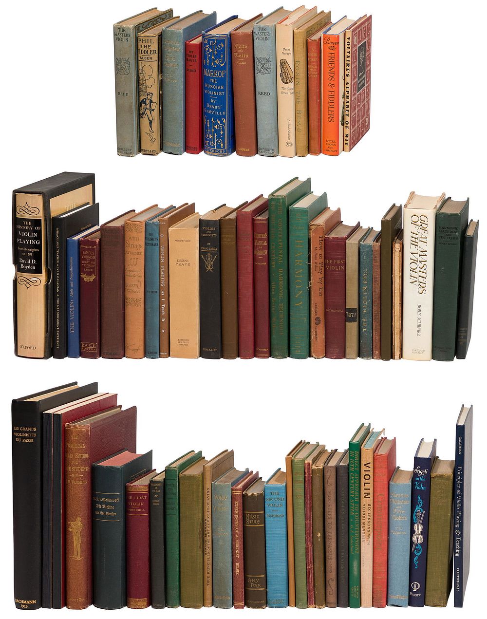 Lot 174: Educational Violin Book Assortment