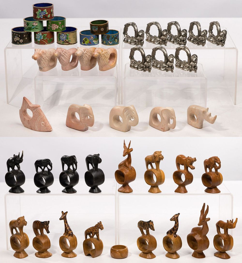Lot 182: Napkin Ring Assortment