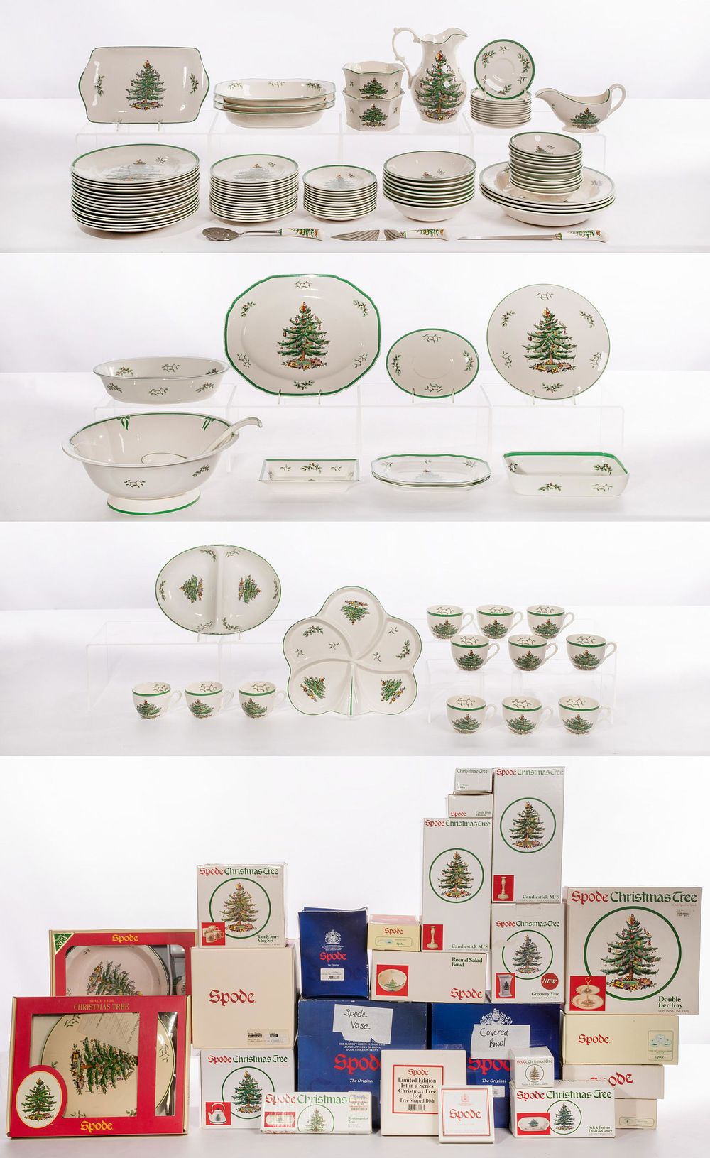 Lot 196: Spode Christmas China Assortment