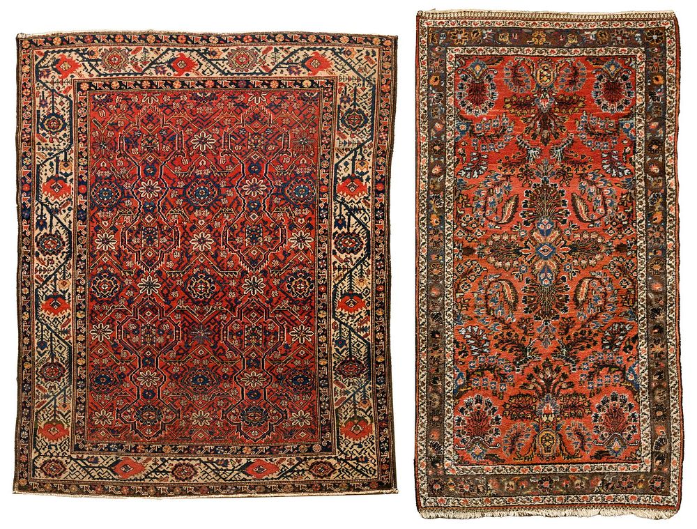 Lot 219: Persian Wool Rugs